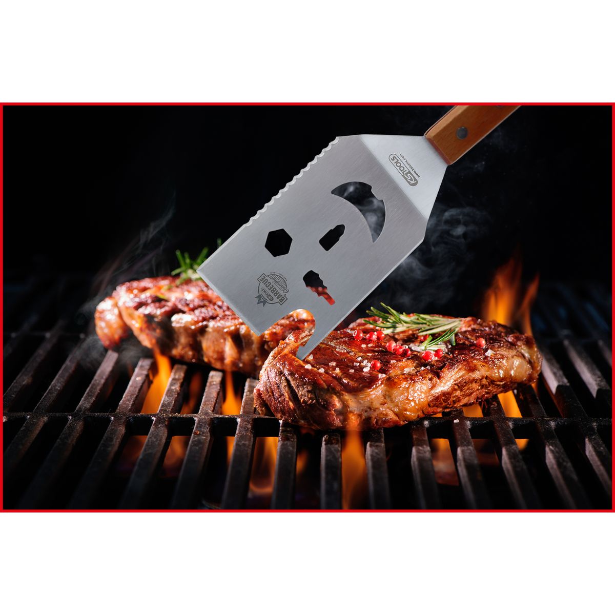 KS Tools 5 in 1 Grill-Wender