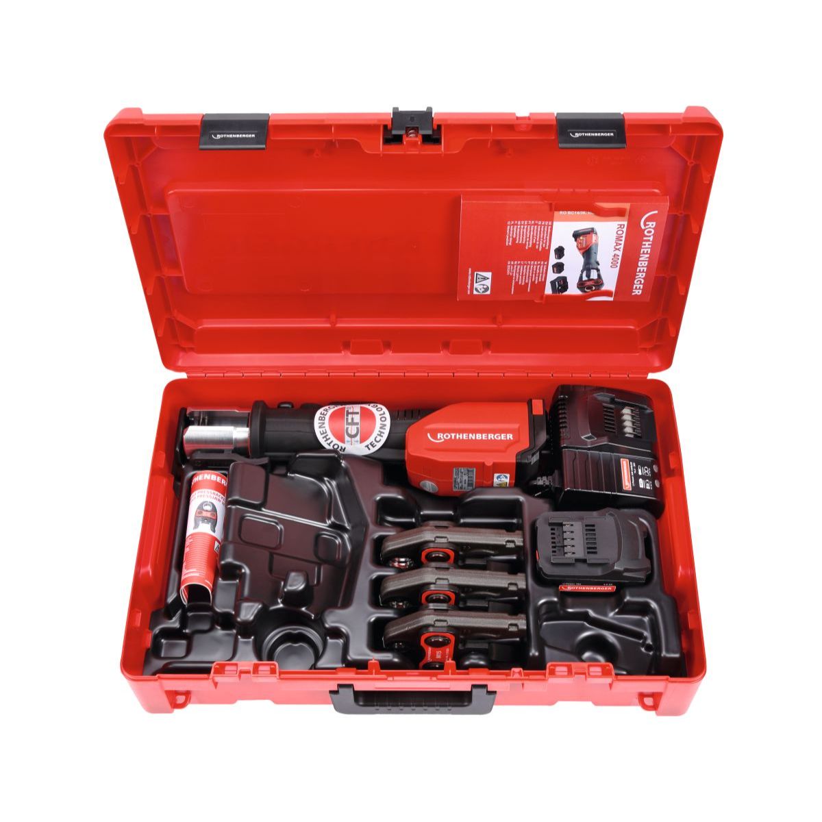 ROTHENBERGER ROMAX 4000 Set M15-22-28mm, 4Ah, EU