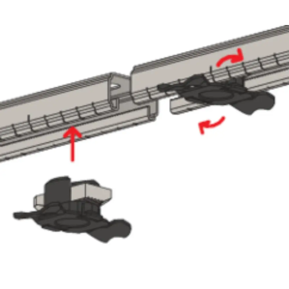 Fischer Schienenverbinder SV 31