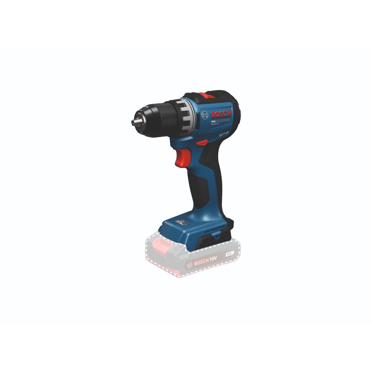 Bosch Akku-Bohrschrauber GSR18V-52, 3x Akku GBA 18V 5.0Ah in L-BOXX