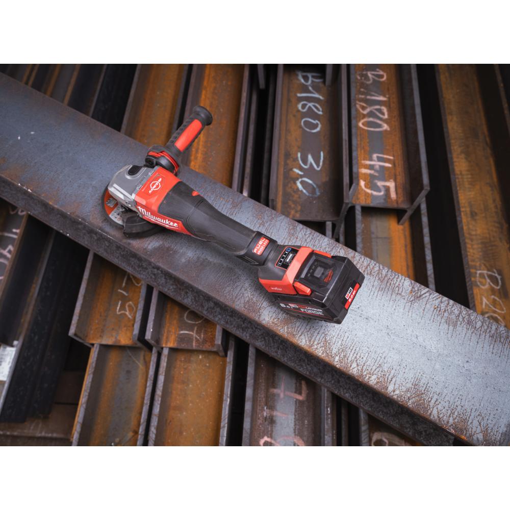 Milwaukee M18 FUEL Akku-Hochleistungswinkelschleifer 125mm mit Geschwindigkeitsregler & ONE-KEY Gen2
