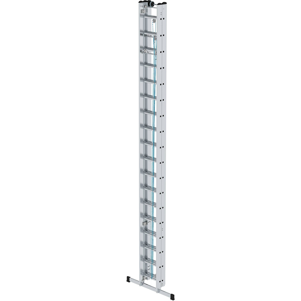 Munk Sprossen-Seilzugleiter 3-teilig mit Standard-Traverse