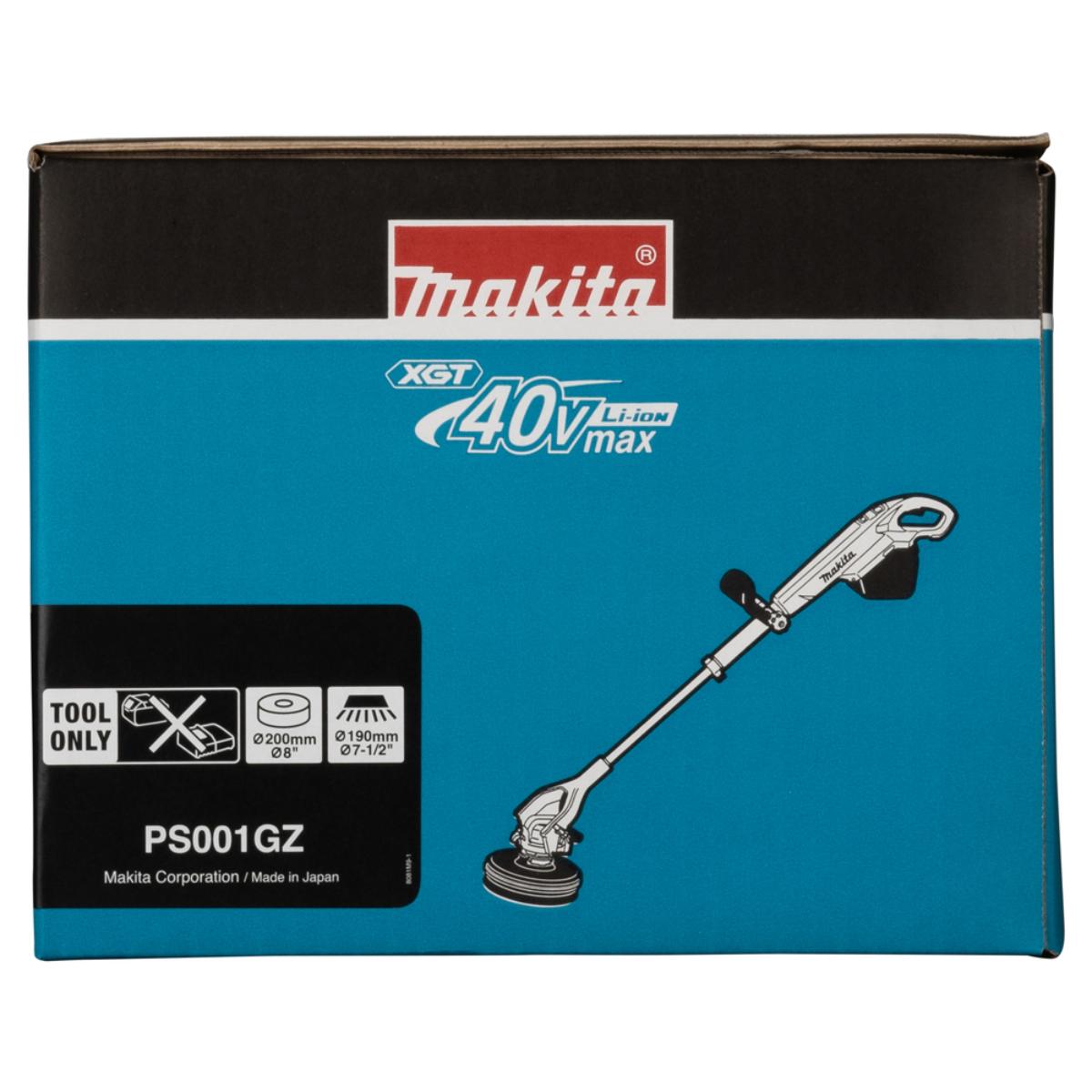 Makita Akku-Scheuermaschine XGT 40V max, 190/200mm, 0-600 minˉ¹