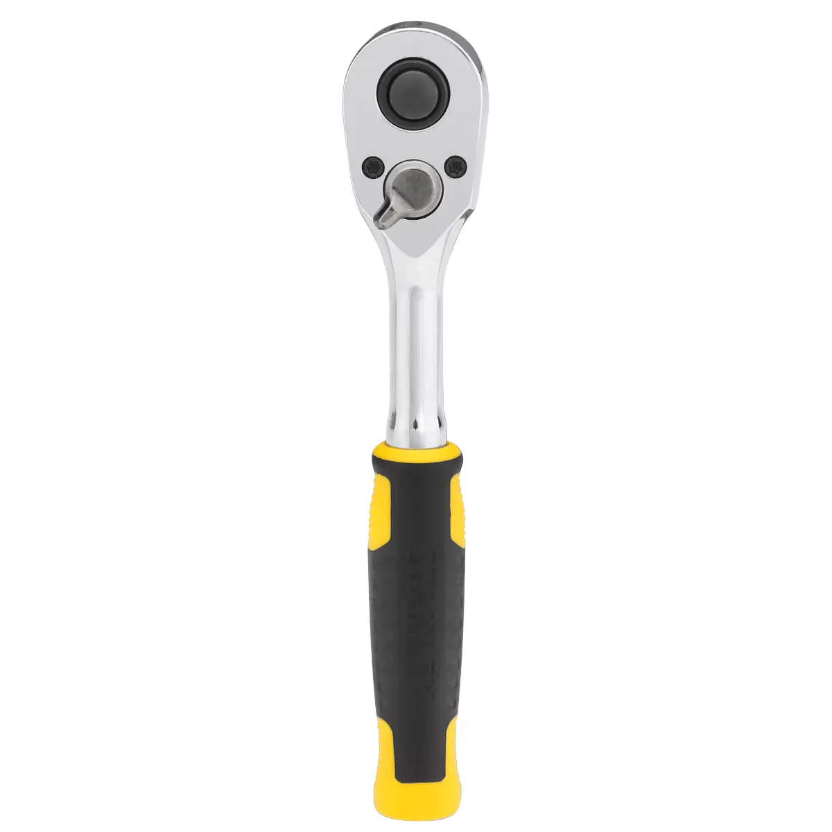 STANLEY 1/4 Zoll Umschaltknarre, 72 Zähne, Griff aus Bi-Material für Kontrolle und Komfort