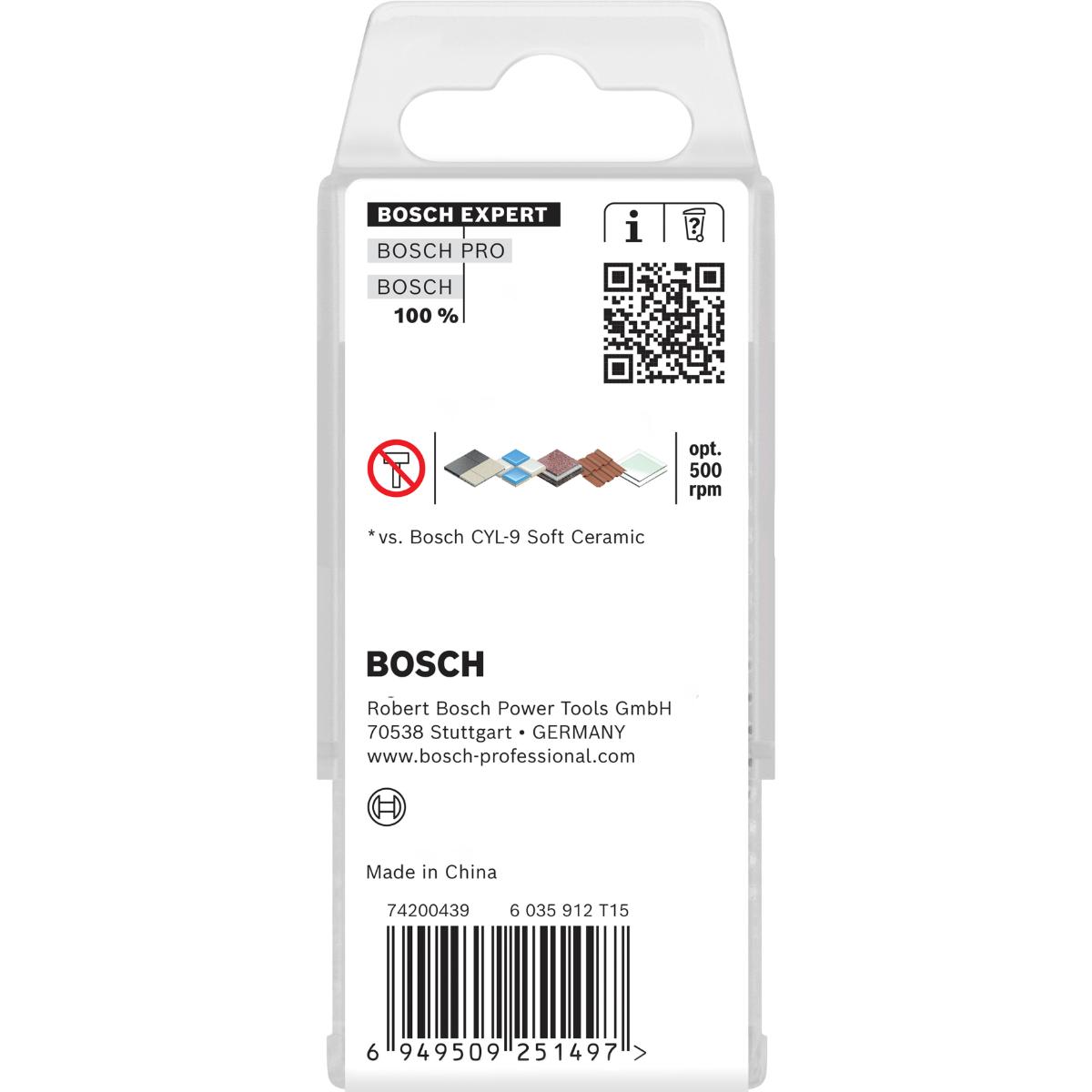 Bosch EXPERT HEX-9 Hard Ceramic HEX-9 Bohrer 5 x 90 mm, 5-Stück