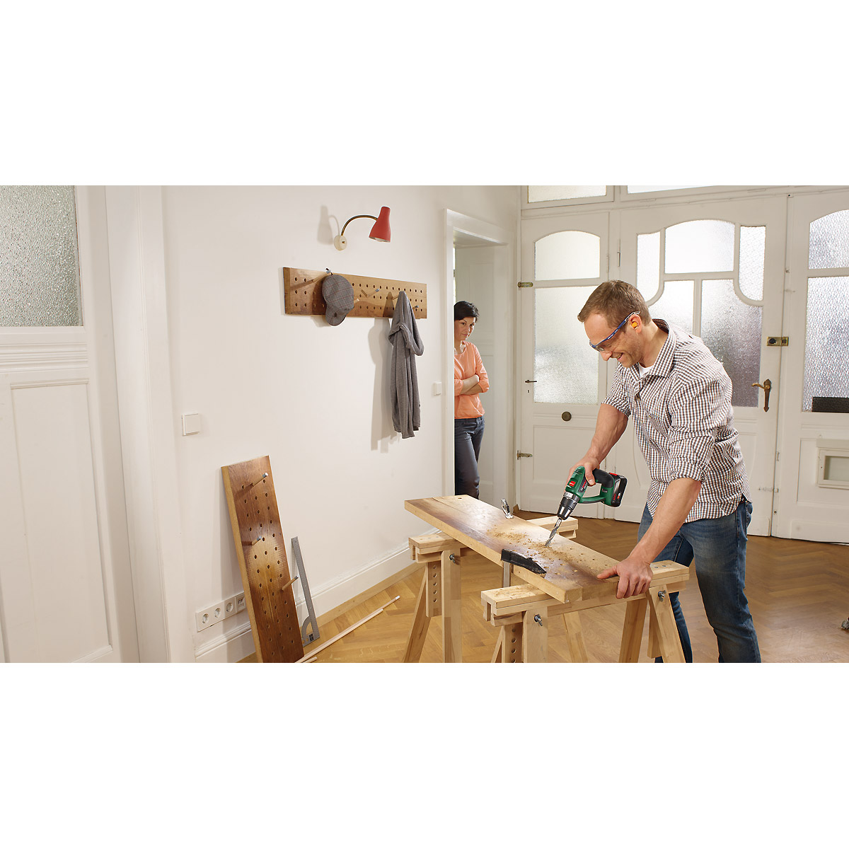 Bosch Akku-Zweigang-Schlagbohrschrauber PSB 18 LI-2 Ergonomic, o. Akku - Ladege.