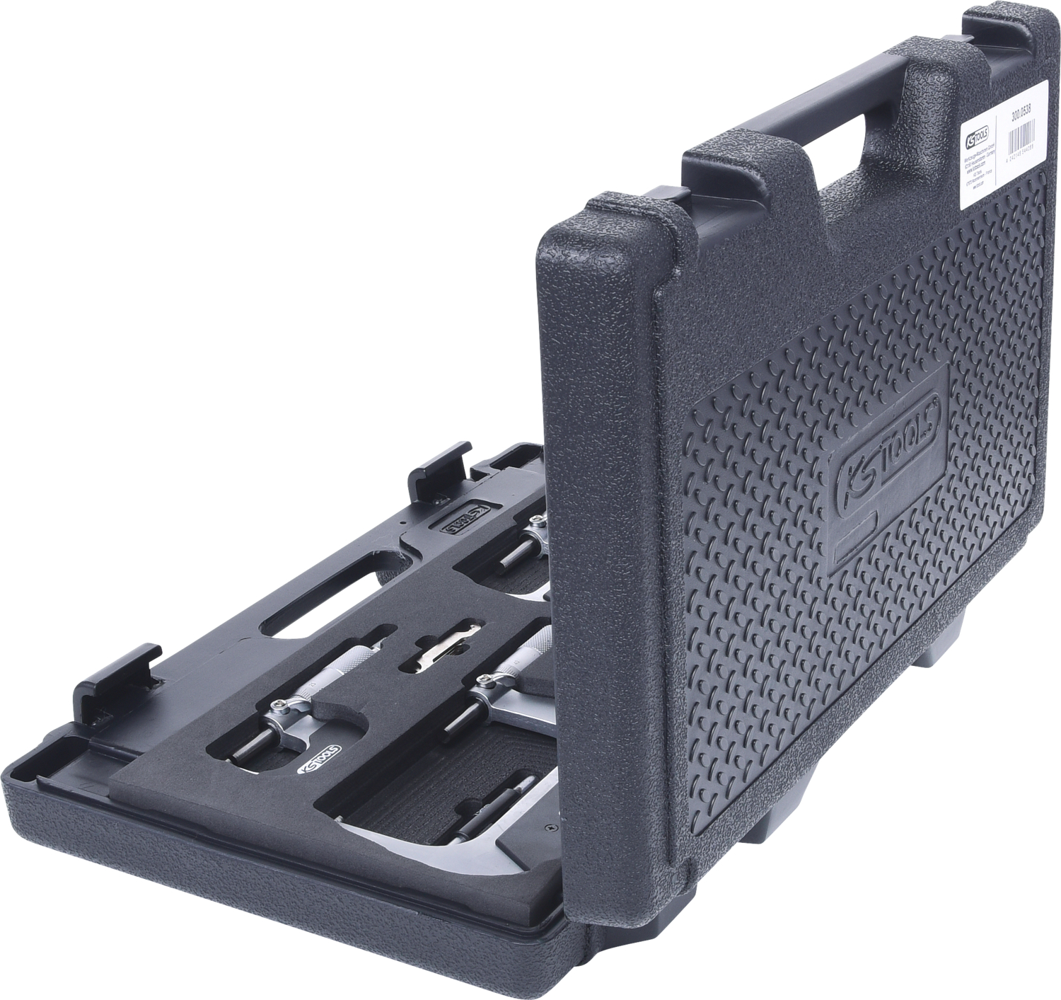 KS Tools Bügelmessschrauben-Satz, 0-100mm, 4-tlg