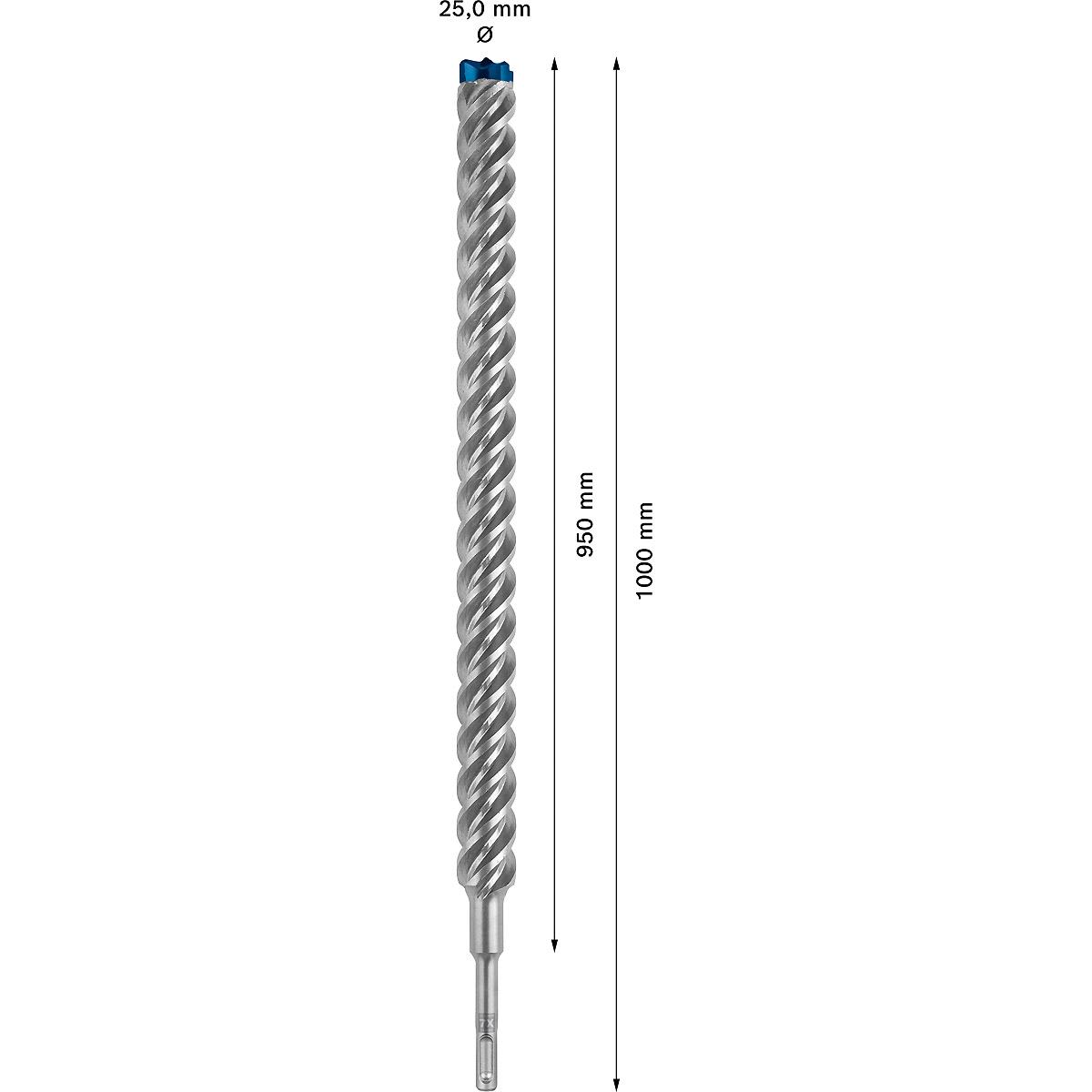 Bosch EXPERT SDS plus-7X Hammerbohrer, für Bohrhämmer ø 25 mm
