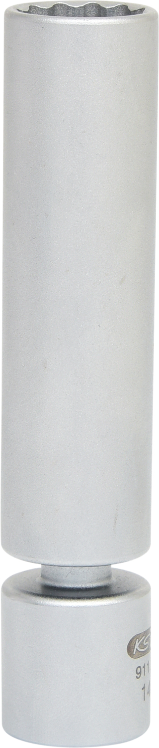 KS Tools 3/8" Spezial-Zündkerzen-Stecknuss für BMW mit Gelenk, 14mm