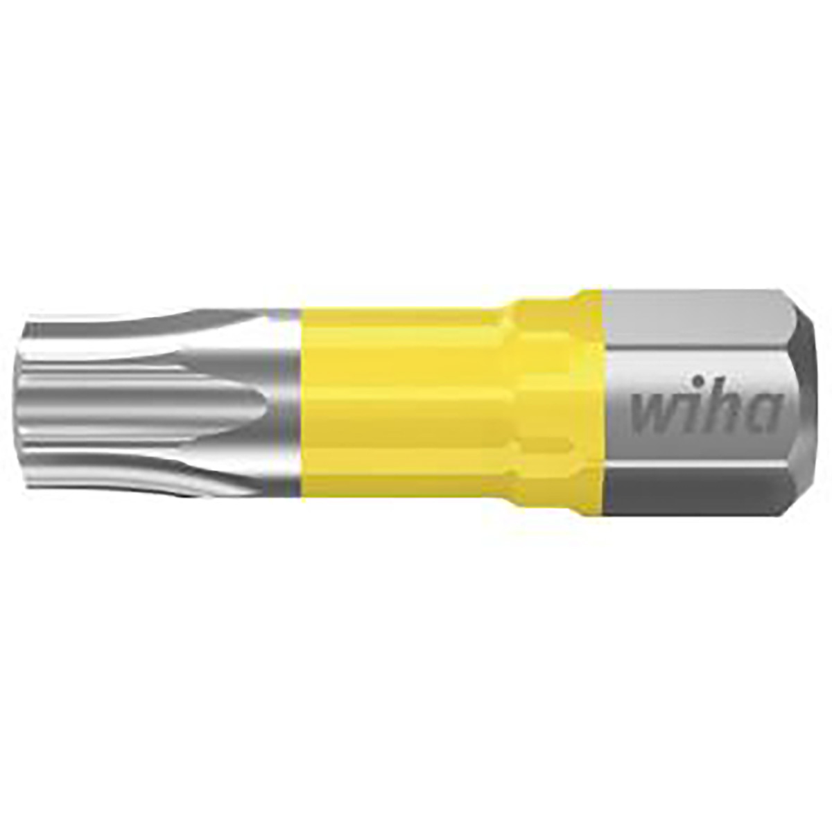Wiha Bit Set Y-Bit 25 mm TORX (T10) 5-teiliges Set 1/4 zoll C6,3 in Box