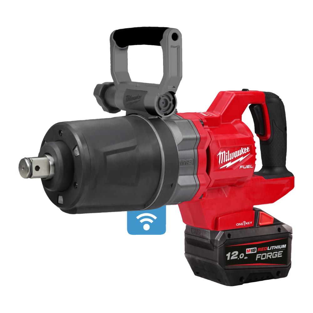 Milwaukee M18 FUEL ONE-KEY 1 Zoll-Akku-Schlagschrauber mit Sprengring M18ONEFHIWF1DS-121C