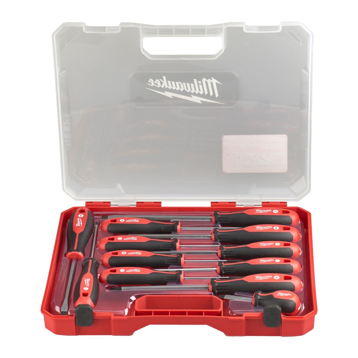 Milwaukee - TRI-LOBE Schraubendreher-Set PH/PZ/SL - 12-teilig