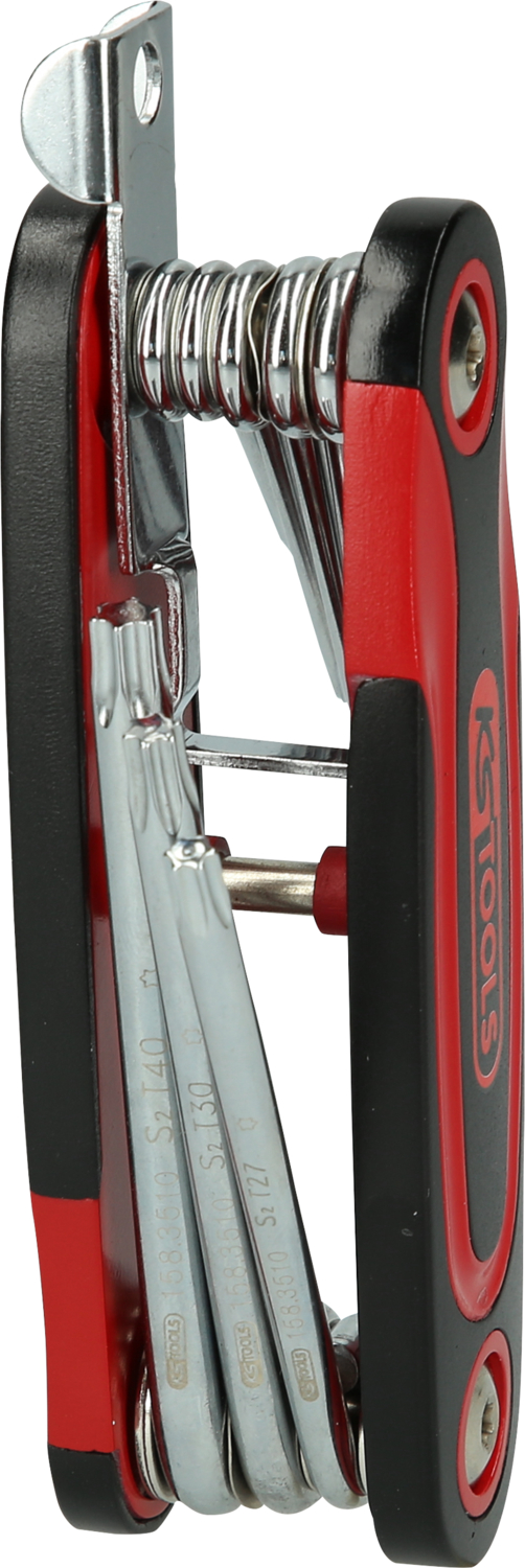 KS Tools Torx-Winkelstiftschlüssel-Klapphalter, 8-tlg