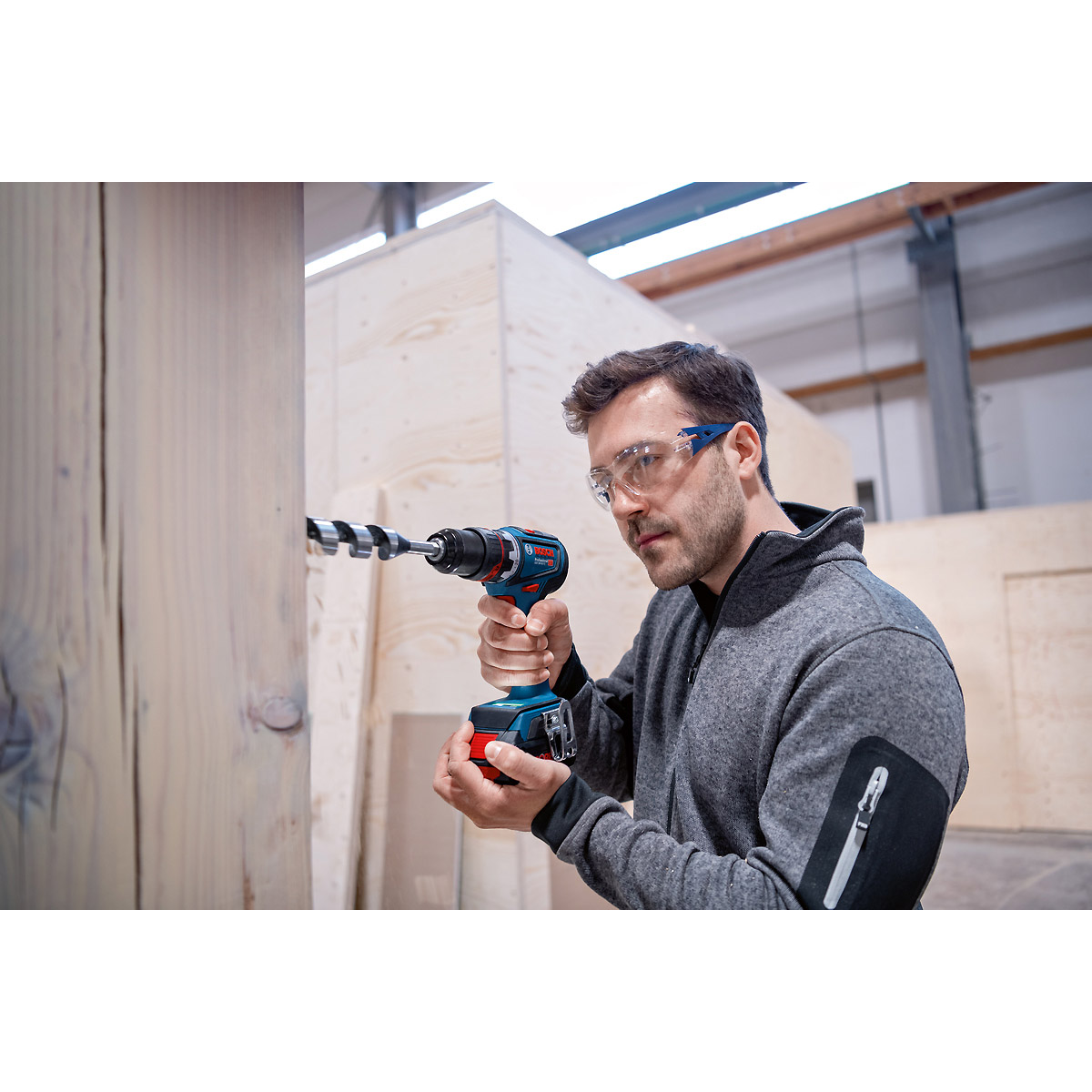 Bosch Bohrschrauber GSR 18V-90 FC in L-BOXX 136