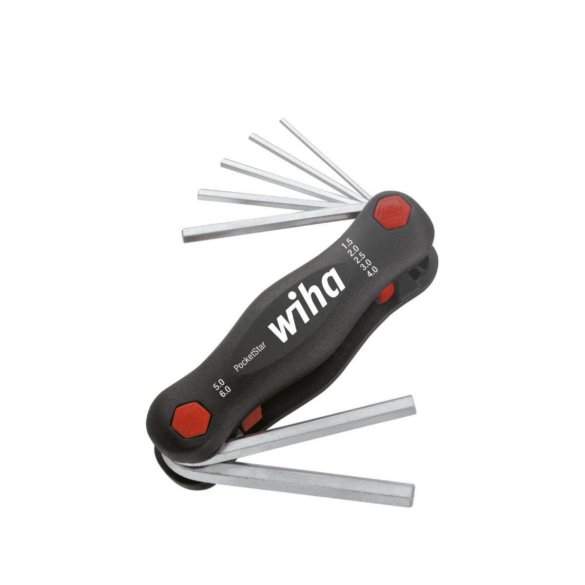 Wiha Multitool PocketStar Sechskant 7-teiliges Set