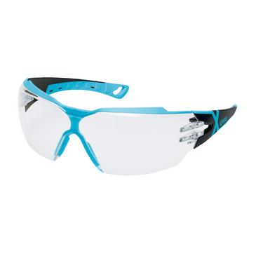 uvex Bügelbrille pheos cx2 schwarz, hellblau