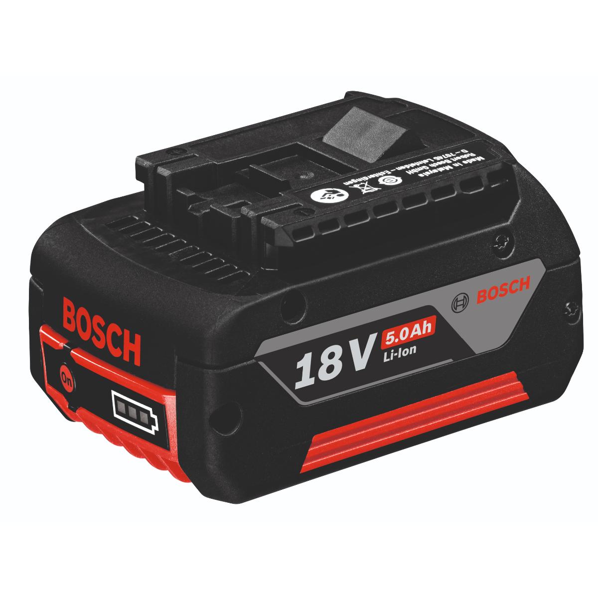 Bosch Combo Kit Set mit 3 18V-Werkzeugen: GSB 18V-45, GDX 18V-200, GWS 18V-7, 2x 5,0Ah