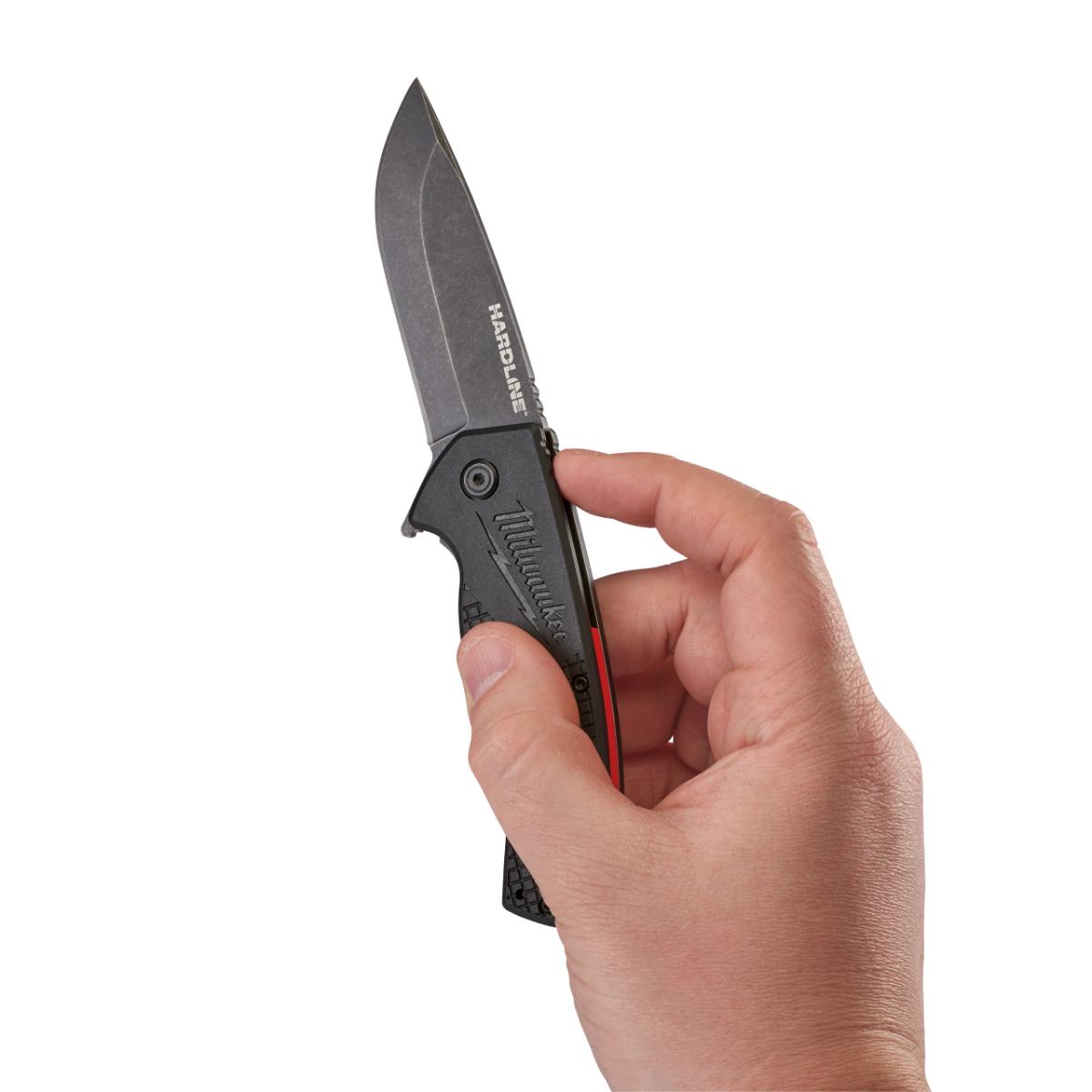 Milwaukee Hardline Klappmesser glatte Klinge