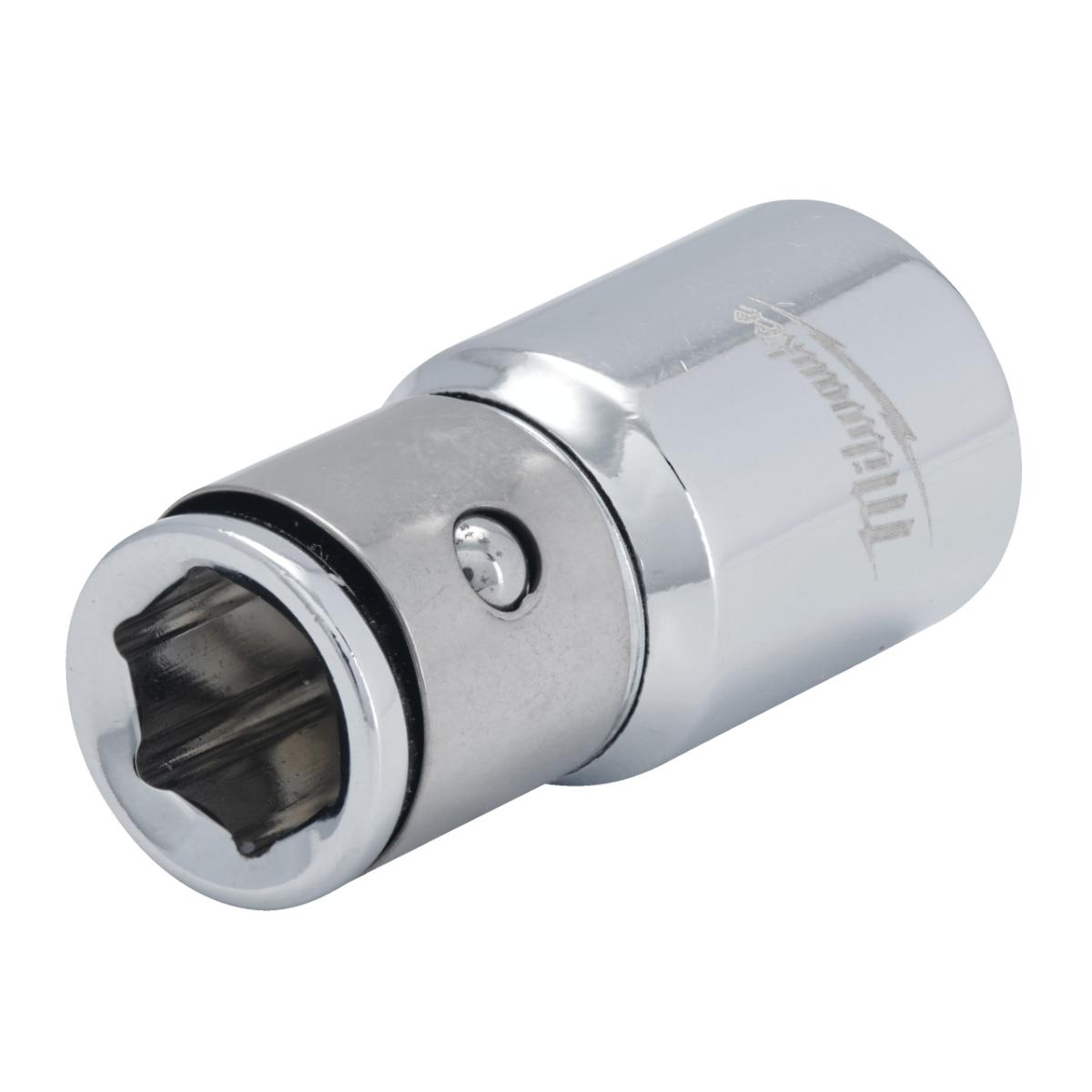 Milwaukee 1/4" Bit-Adapter 1/4" Vierkant auf 1/4" Sechskant