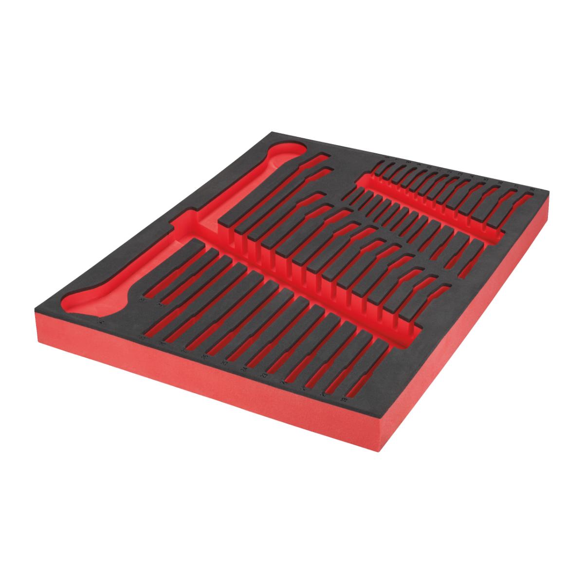 Milwaukee Ersatz-Einlage 3/3 für MAX BITE Ringmaulschlüssel, für Werkstattwagen 78 cm