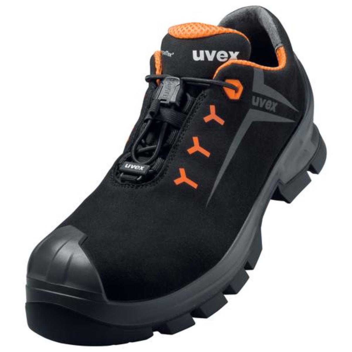 uvex 2 STX Sicherheitsschuh S7L Halbschuh Velours Größe 47 Weite 11
