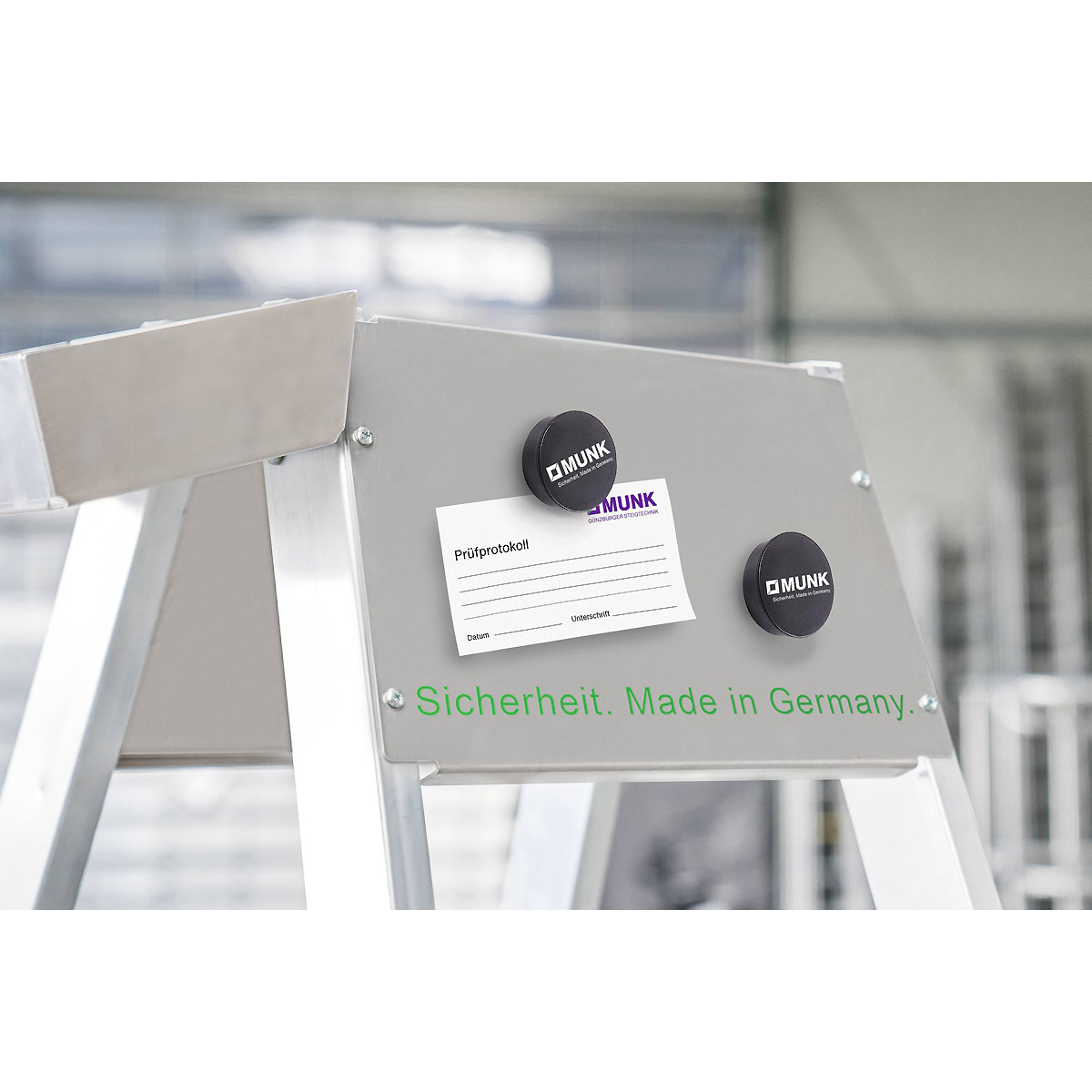 Munk Sicherheits-Stufen-Stehleiter