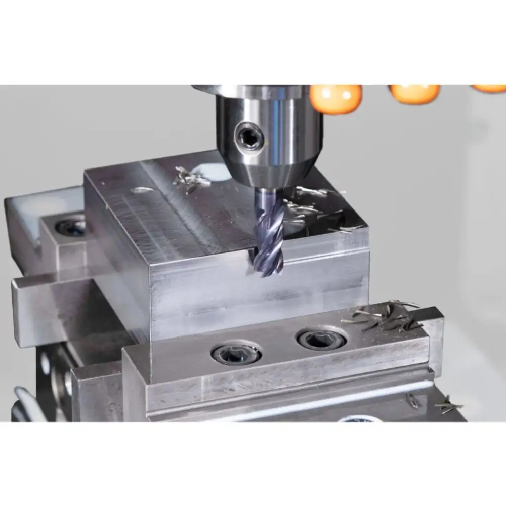 PFERD Tools VHM Eckfräser lang 4 Schneiden Radius TiAlN Schaft HB Universal Line