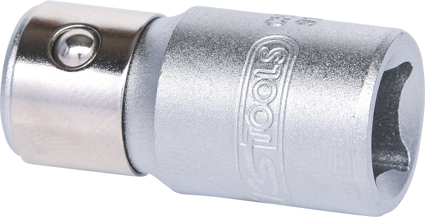 KS Tools 1/4" Bit-Adapter-Stecknuss, mit Spannring