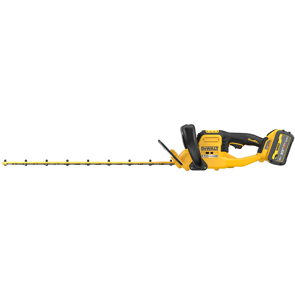 DEWALT Akku-Heckenschere 54V 65cm + 1 x Akku + Schnellladegerät