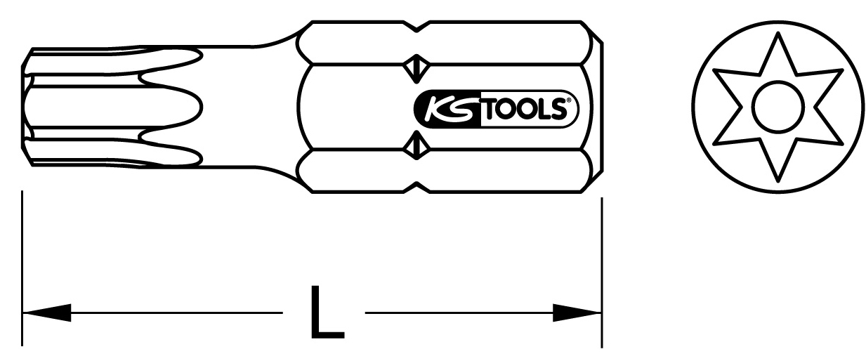 KS Tools 5/16" Bit