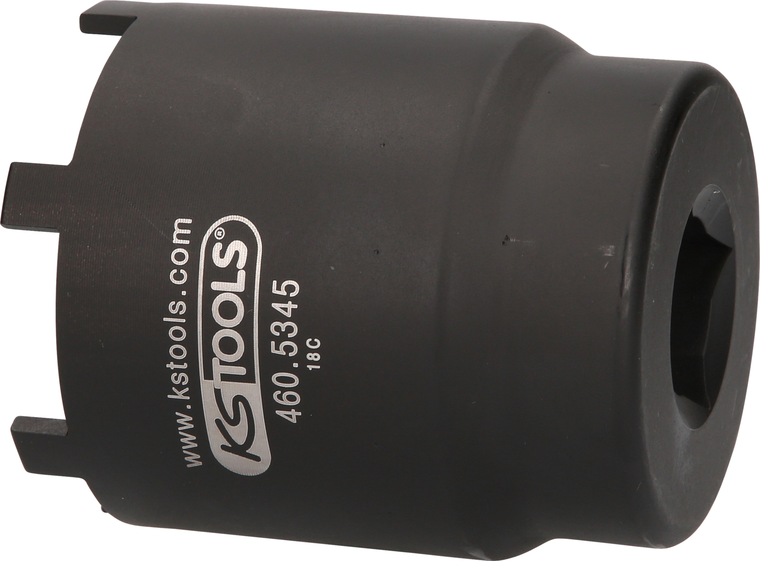 KS Tools 1" Nutmuttern-Schlüssel mit 6 Zapfen für Mercedes und MAN, Ø 77-84 mm