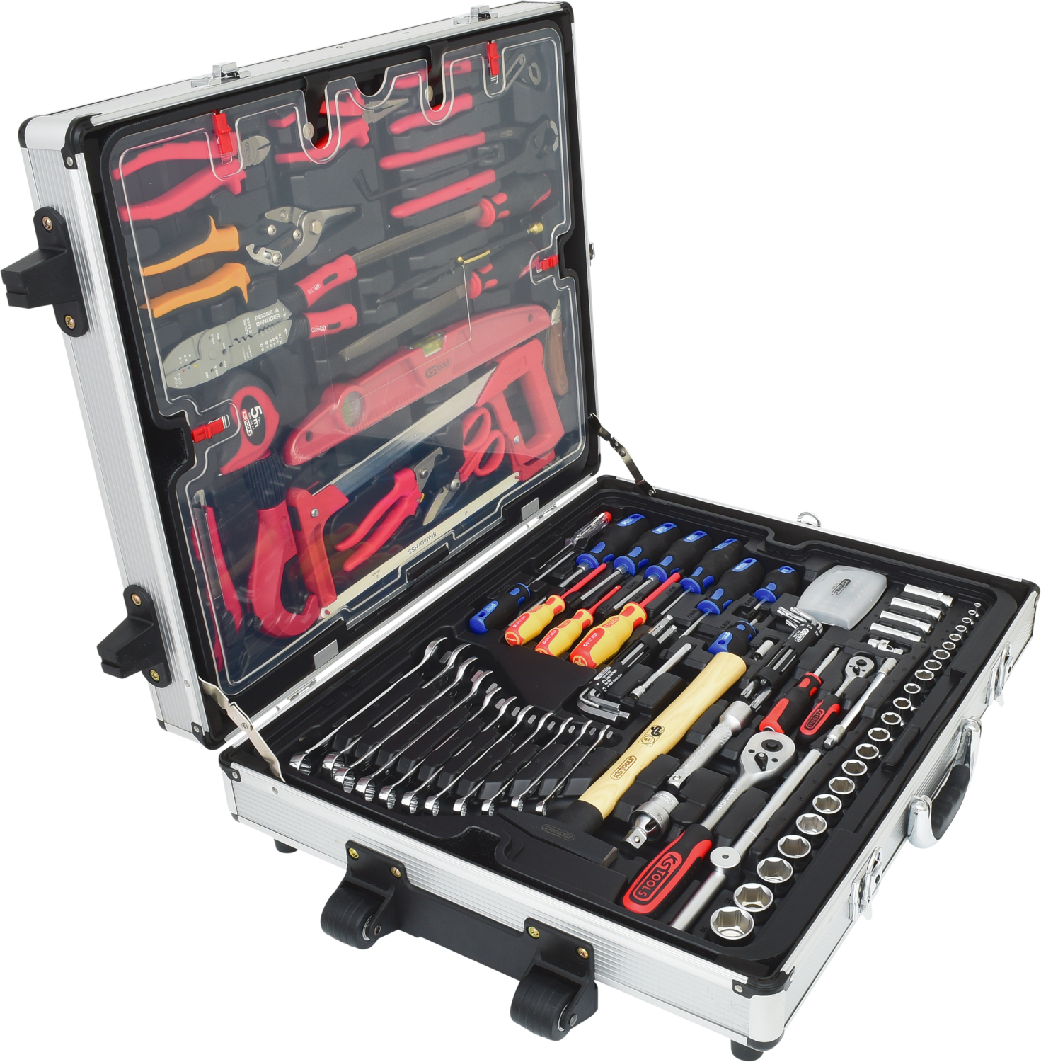 KS Tools 1/4"+1/2" Werkzeug-Satz, 127-tlg