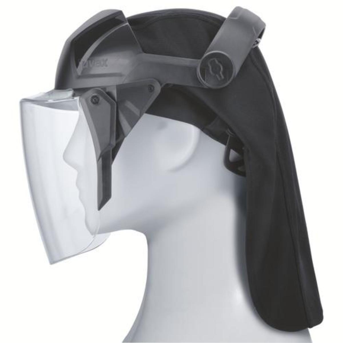 uvex pheos faceguard Sonnen- und Nackenschutz