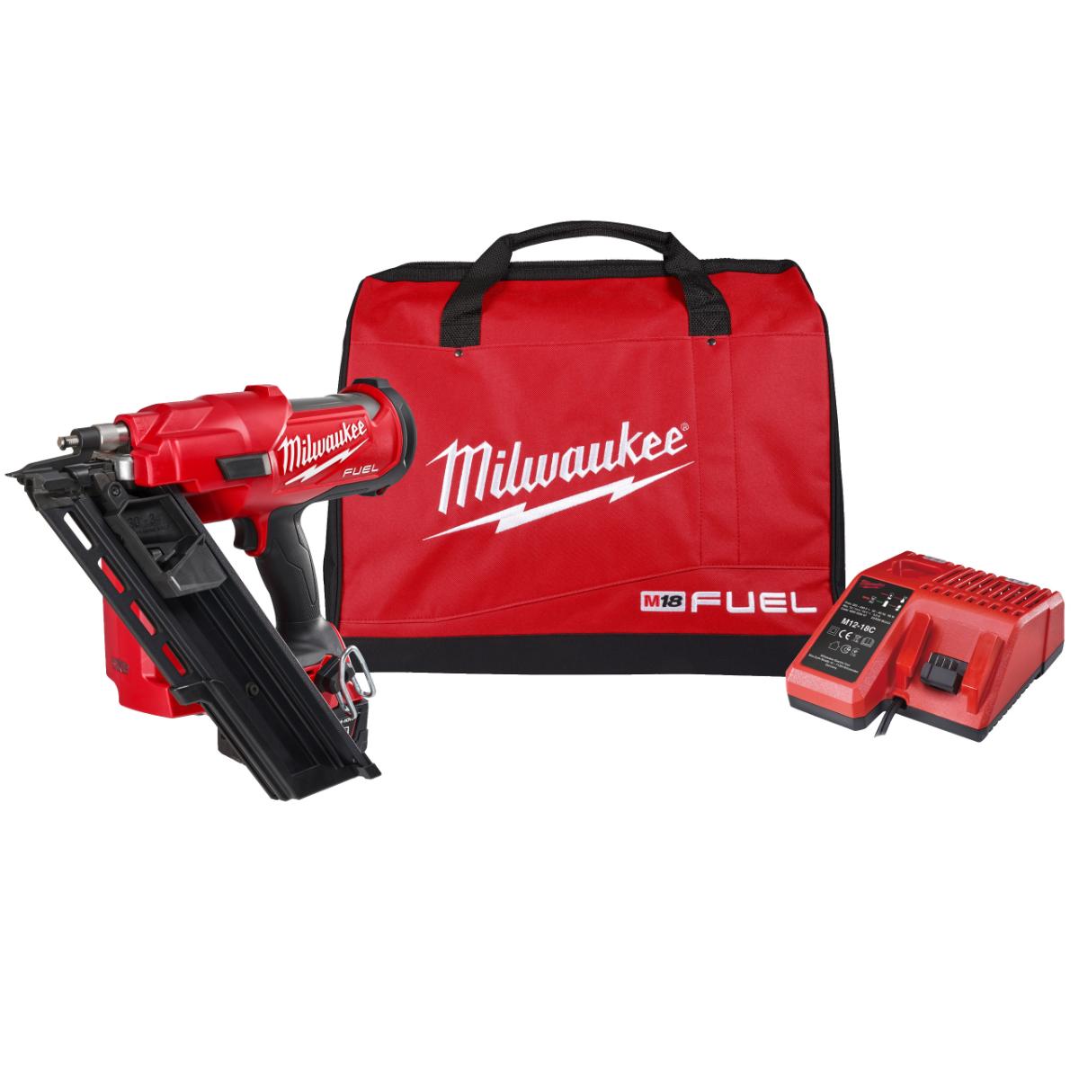 Milwaukee M18 FUEL Akku-Einzelschuss-Nagler M18 FFNS-502C