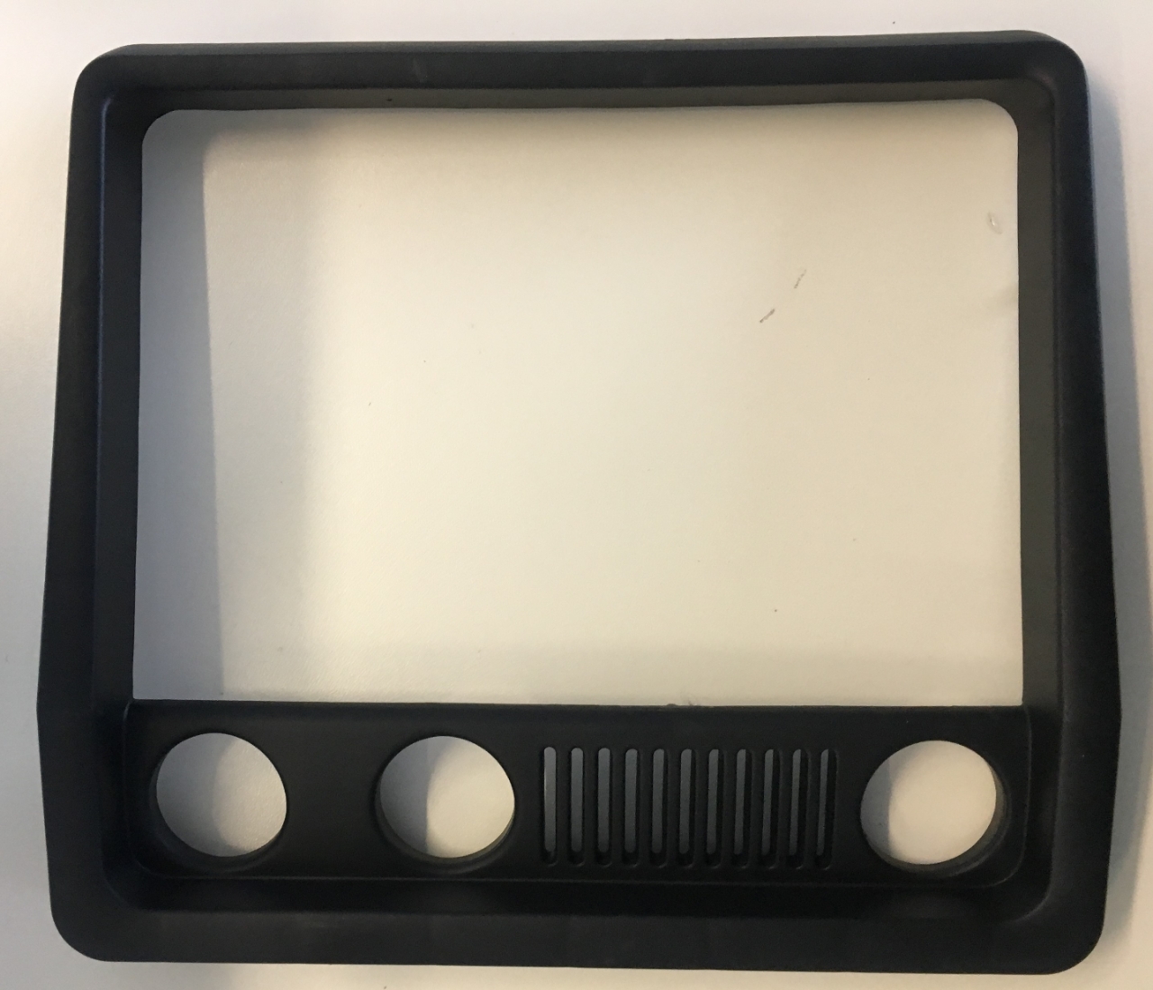 ELMAG PVC-Gehäuse-Front-Rahmen schwarz