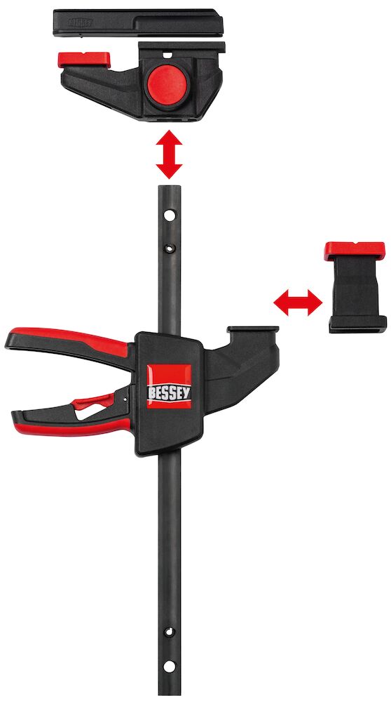 BESSEY Spannelement für Multifunktionstische TW-KLI (2 St./Packung)