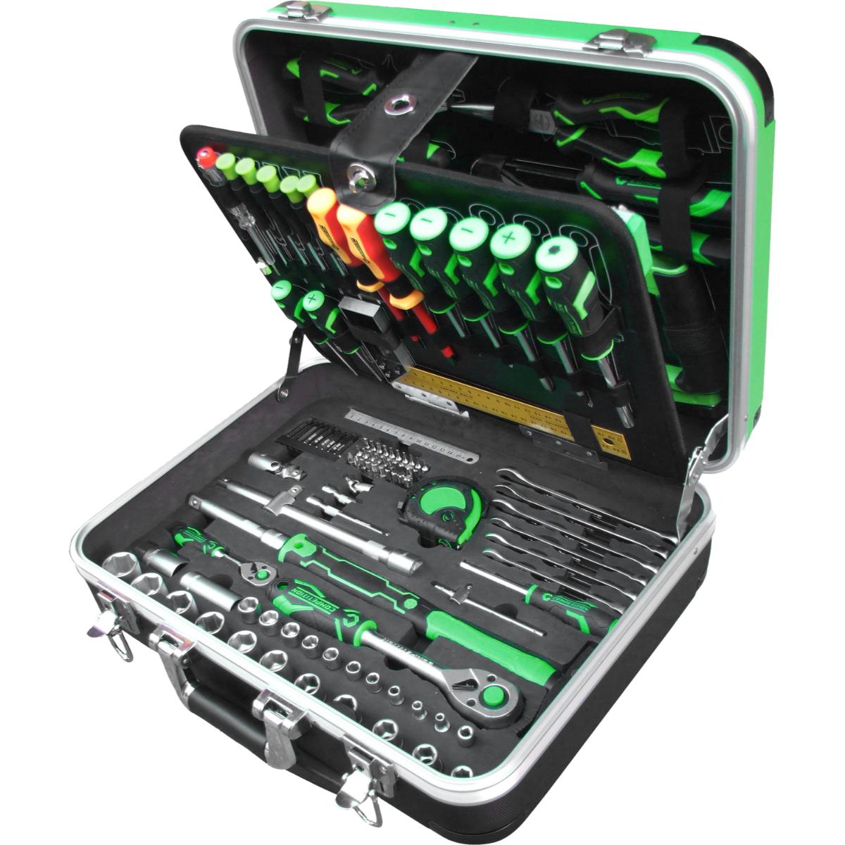 COMPETITION 1/4+1/2 Universal-Werkzeug 147-teiliegs Set