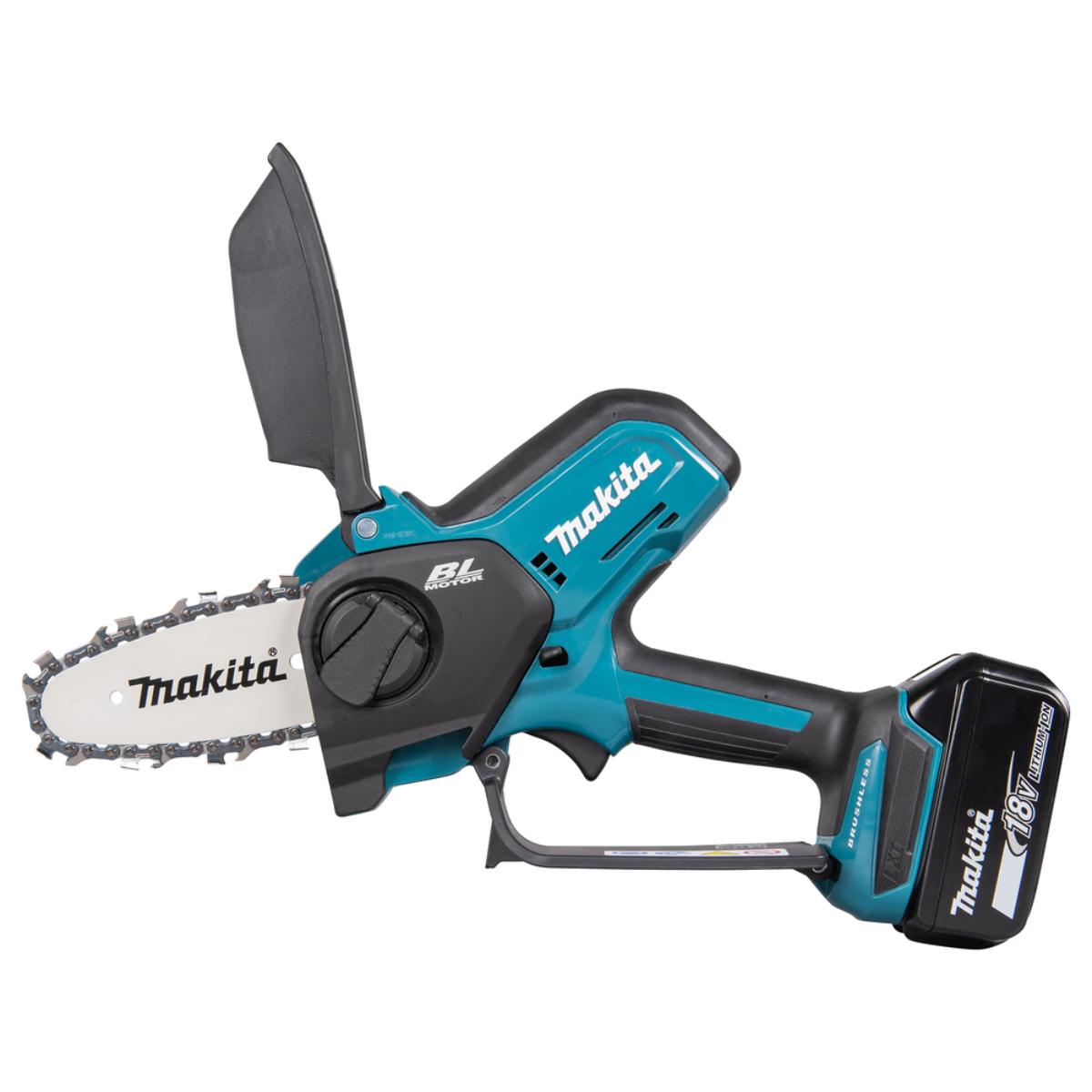 Makita Akku-Astsäge LXT 18V - 10 cm Schwert - mit 2x Akku und viel Zubehör - DUC101RX06
