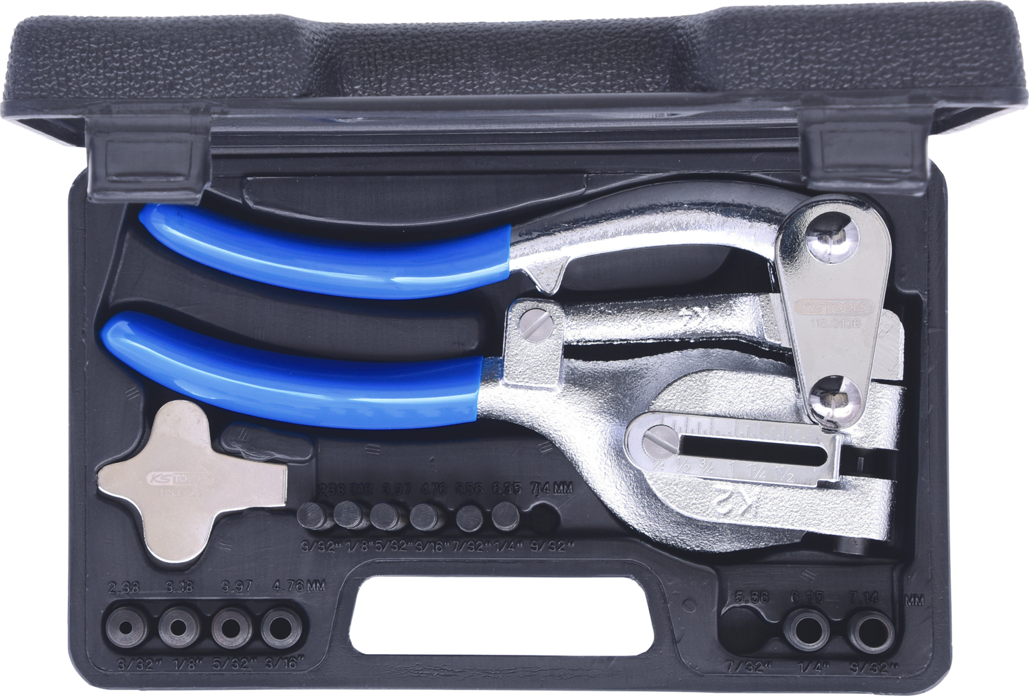 KS Tools Lochzangen-Satz, 16-tlg