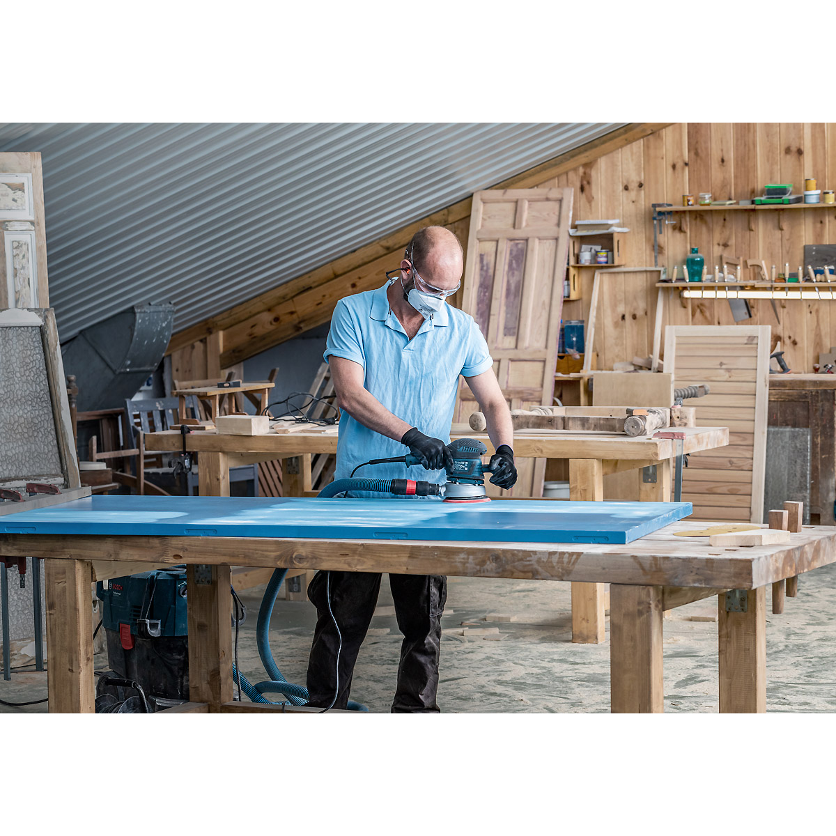 Bosch EXPERT C470 Schleifpapier-Set für Exzenterschleifer