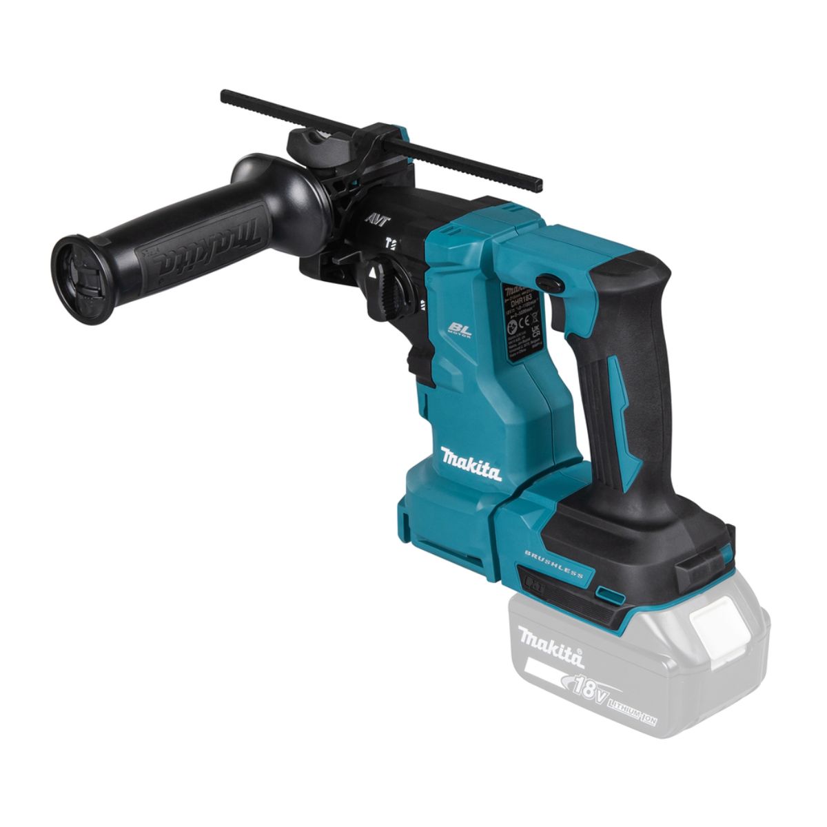 Makita Akku-Kombihammer für SDS-PLUS 18V (ohne Akku, ohne Ladegerät) DHR183Z