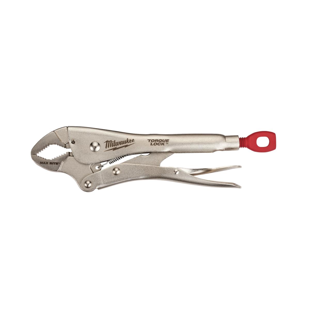 Milwaukee Gripzange TORQUE LOCK mit gebogenen Backen L 102 mm