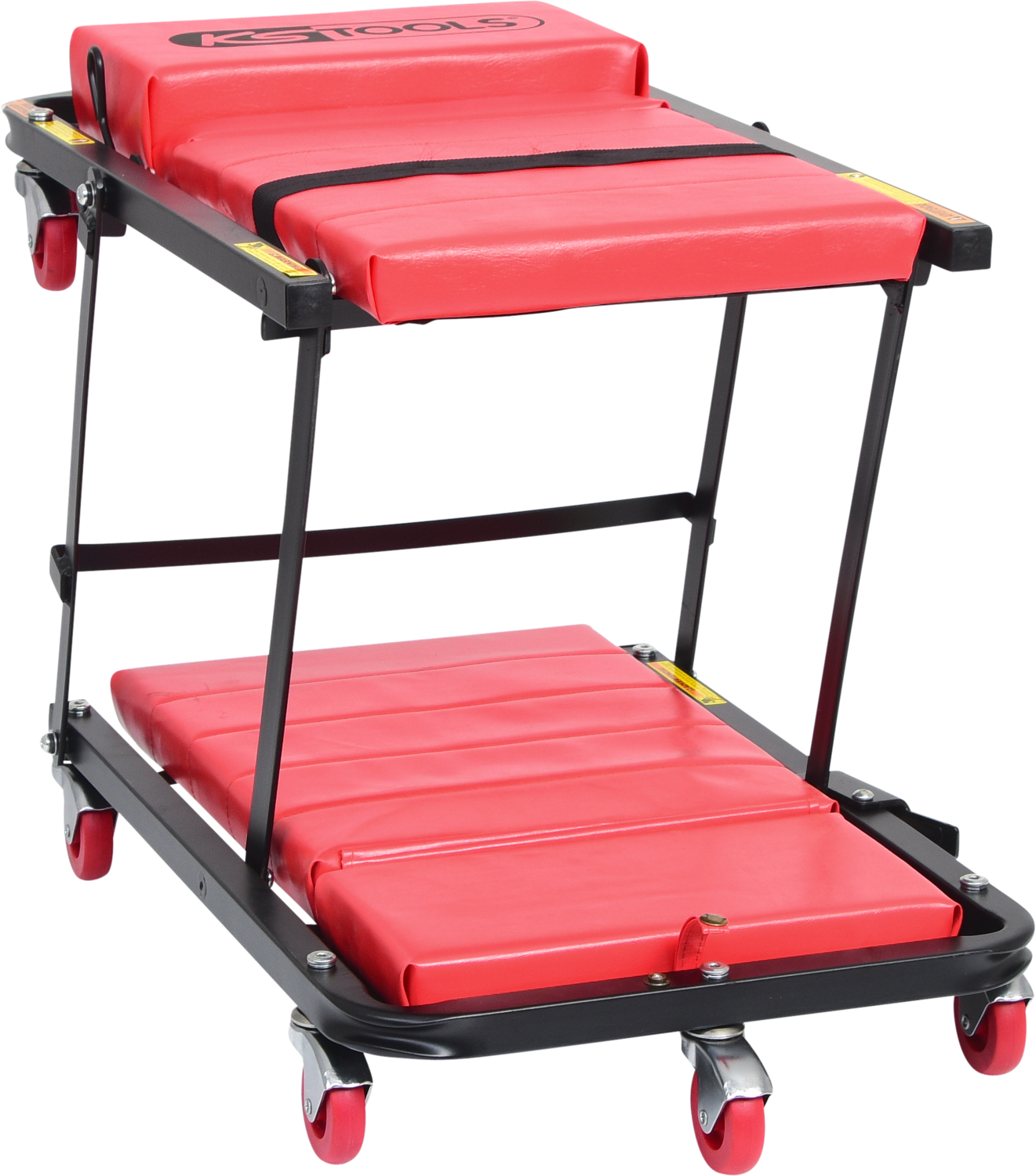 KS Tools Fahrbare Liege und Klappsitz, 1200x420mm