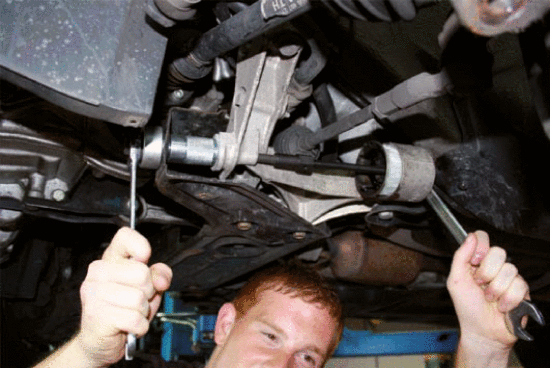 KS Tools Silentlager-Werkzeug-Satz, VAG Vorderachskonsole, 8-tlg