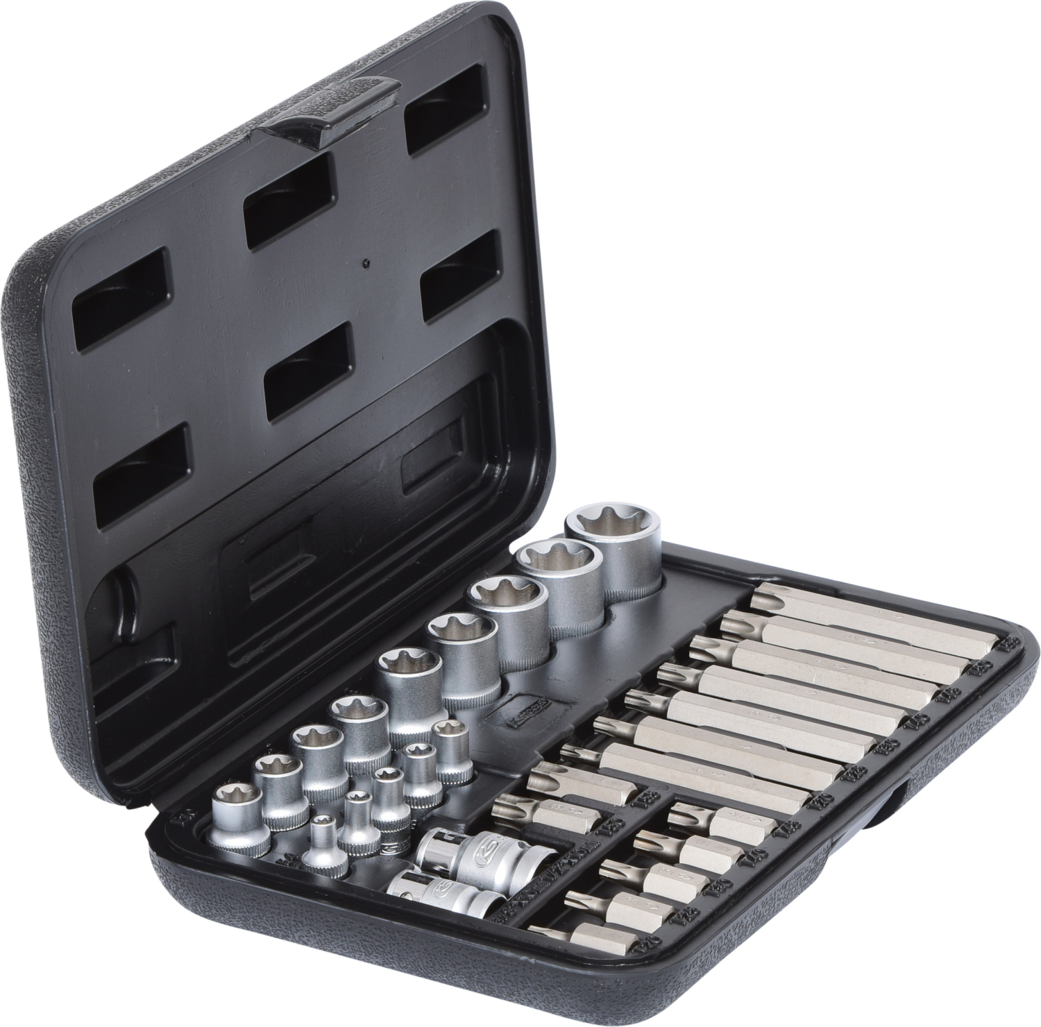 KS Tools Torx-Steckschlüssel- und Bit-Satz, 30-tlg