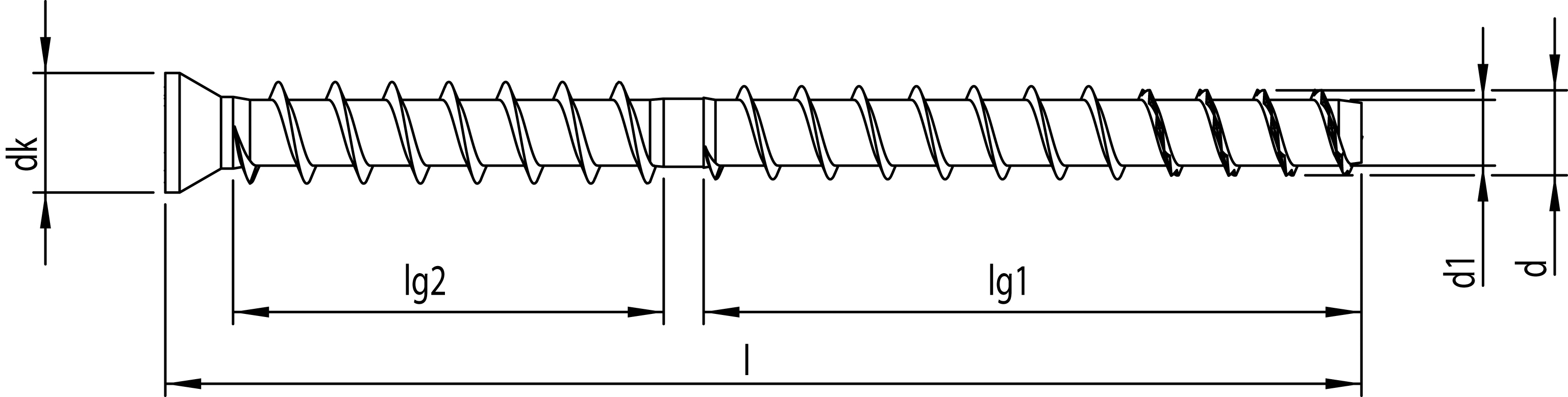 HECO MULTI-MONTI TimberConnect 12 x 160mm T-Drive 25 St.