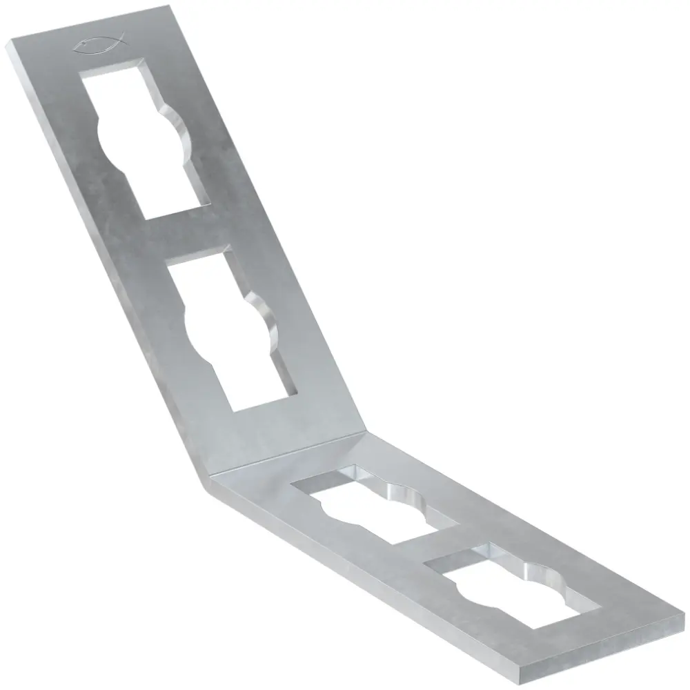 Fischer Montagewinkel PFAF 4/135° zl zinklamellenbeschichtet