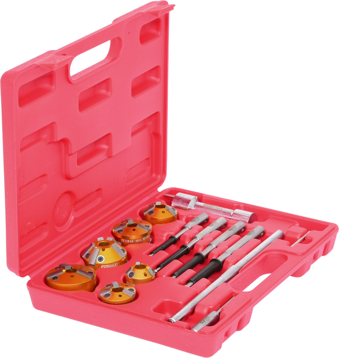 KS Tools Universal Ventilfräser-Satz zur Ventilsitzbearbeitung, 12-tlg