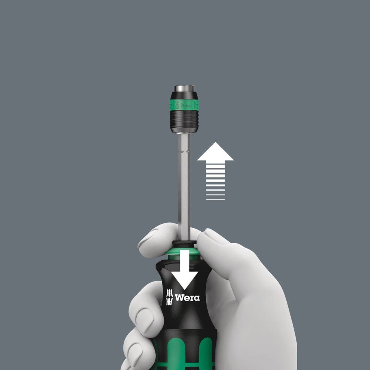 Wera 817 R SB Bits-Handhalter mit Rapidaptor Schnellwechselfutter