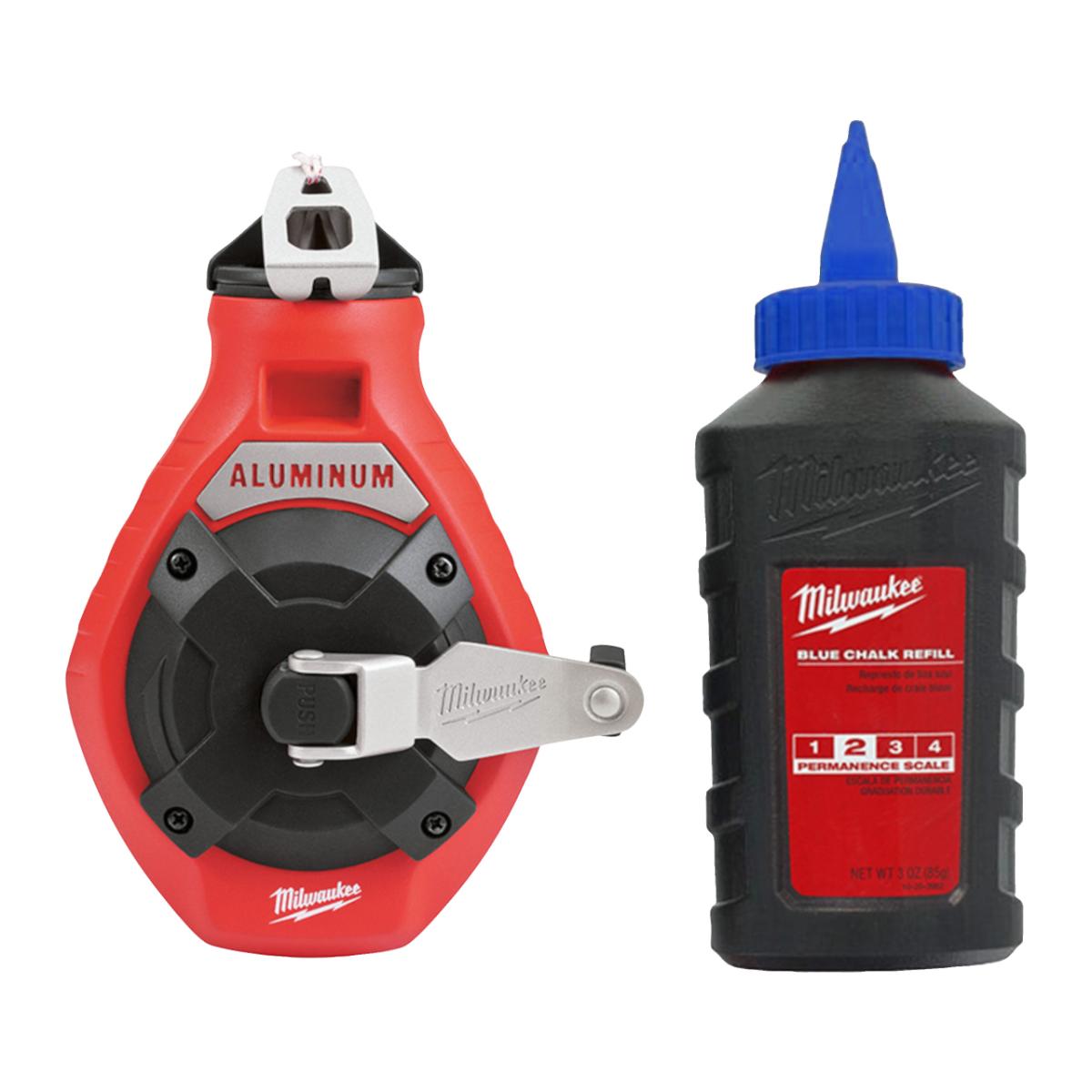 Milwaukee Schlagschnur mit roter Kreide 30m